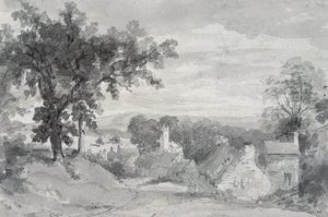 De Ingang van het Dorp Edensor, 1801